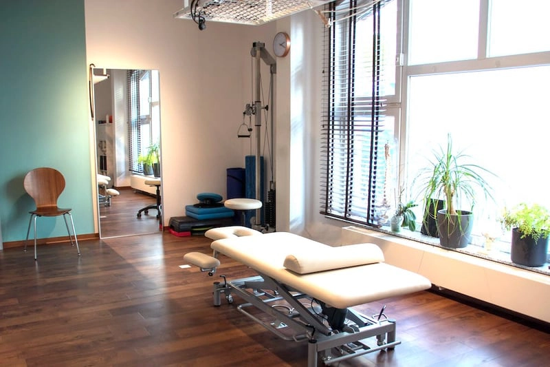 Physiotherapie Praxis Karavelis Behandlungsraum